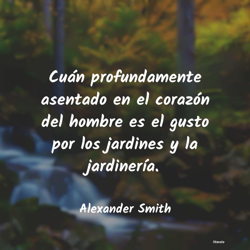 Frases de Alexander Smith