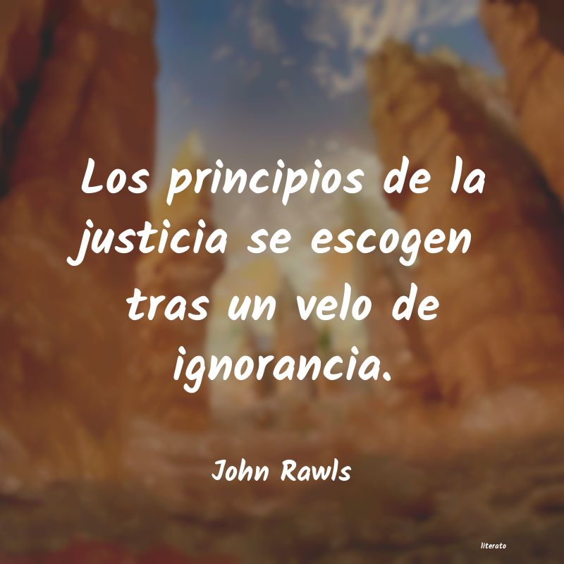 frases de John Rawls