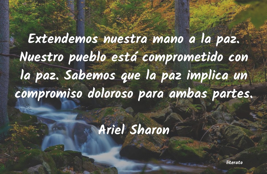 Frases de Ariel Sharon