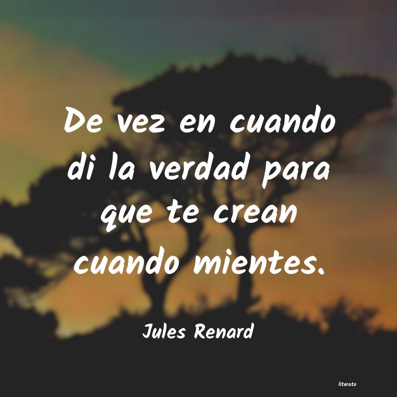 frases de Jules Renard
