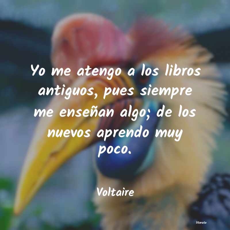 frases de Voltaire