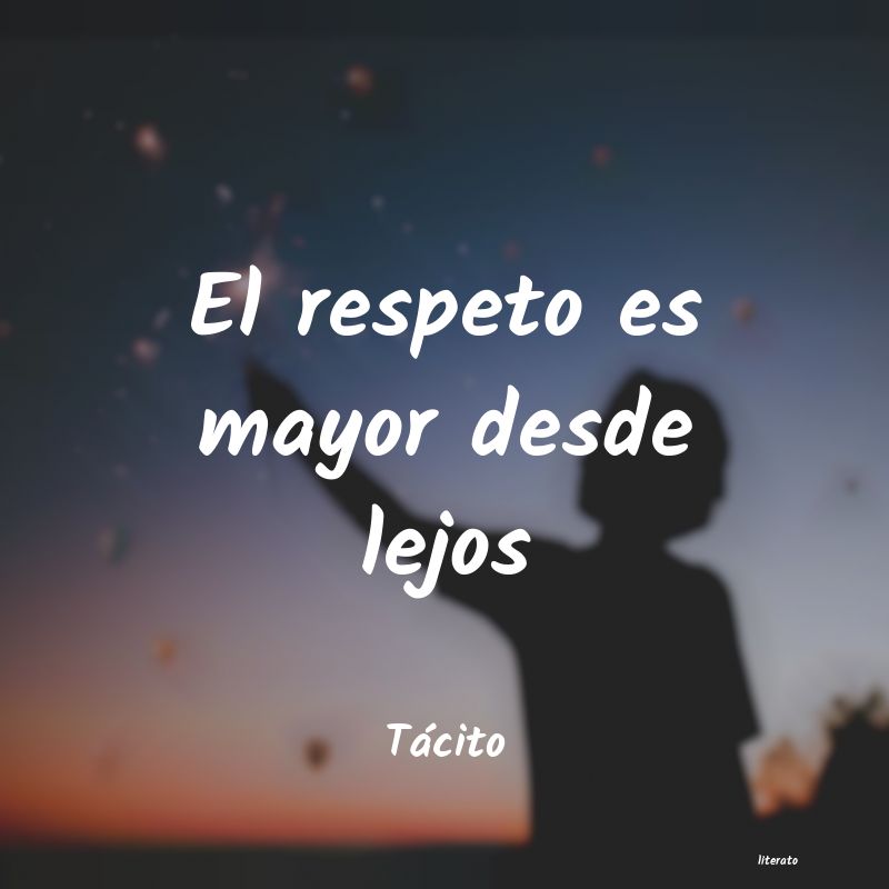 Frases de Tácito