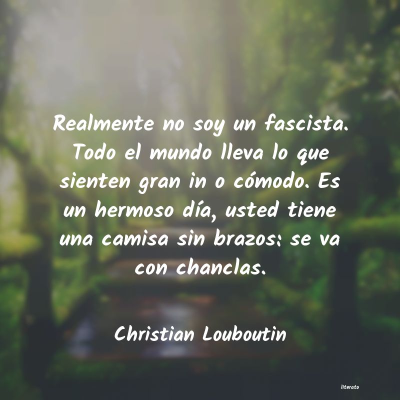 frases de Christian Louboutin