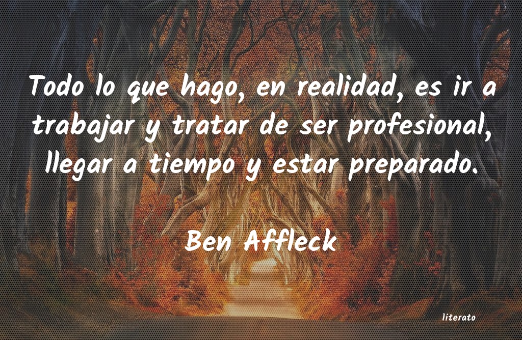 Frases de Ben Affleck