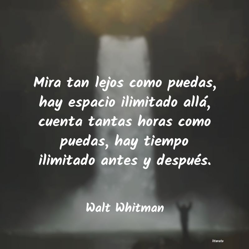 Frases de Walt Whitman