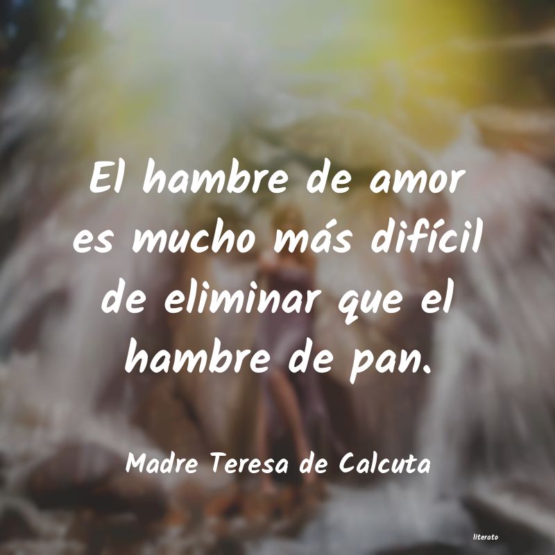 Frases de Madre Teresa de Calcuta