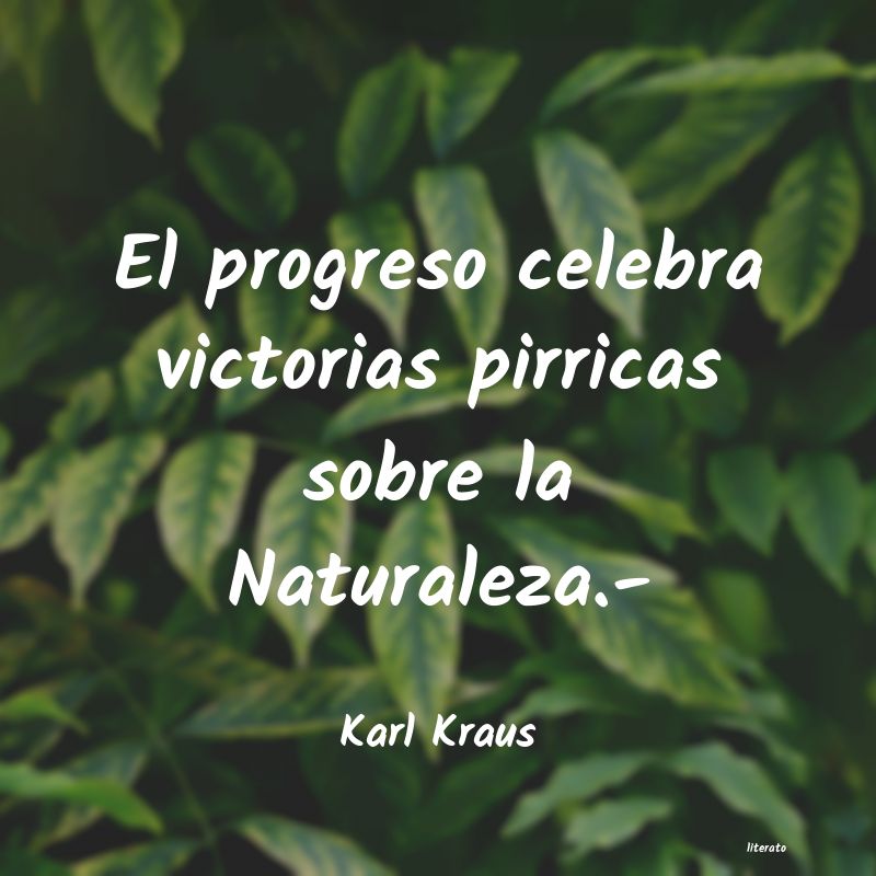 Frases de Karl Kraus