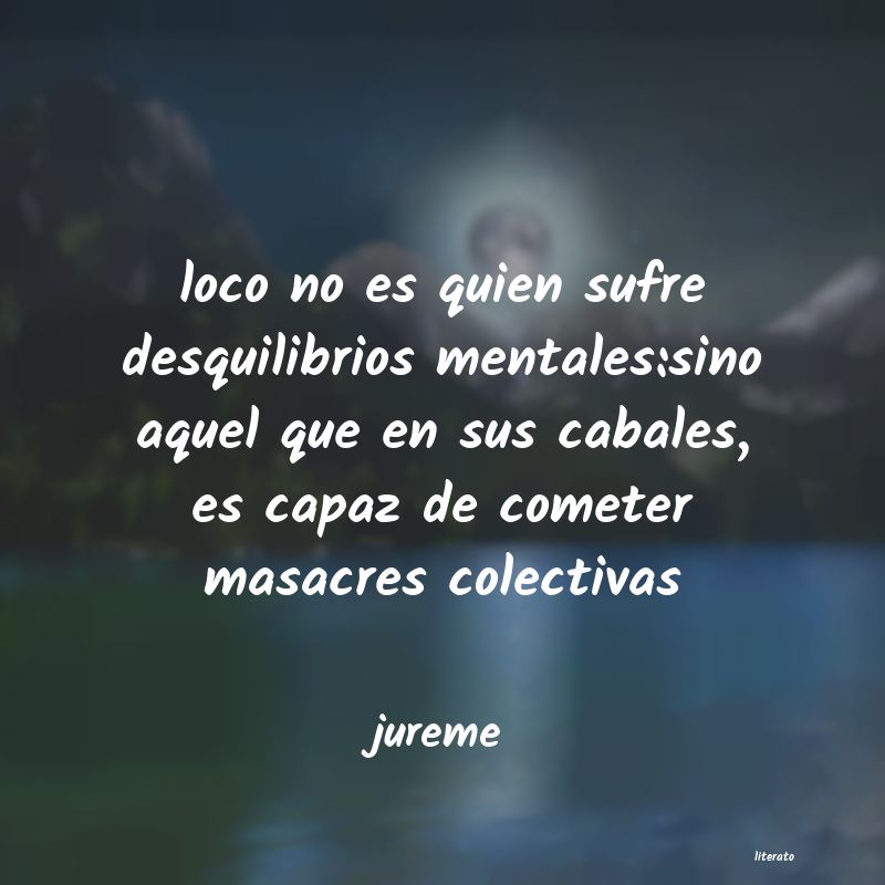 Frases de jureme