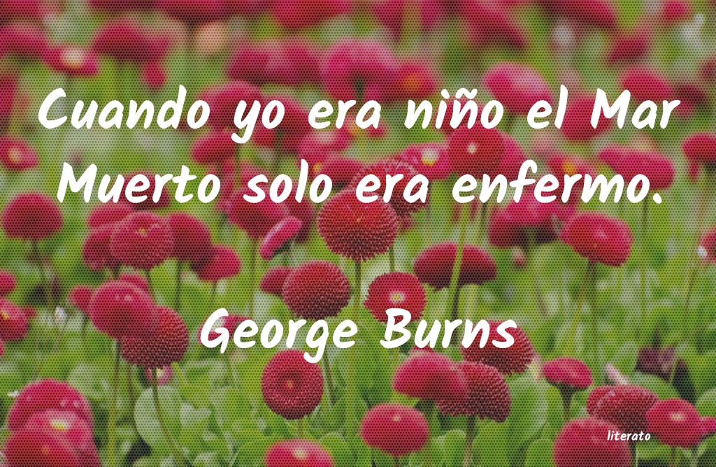 Frases de George Burns