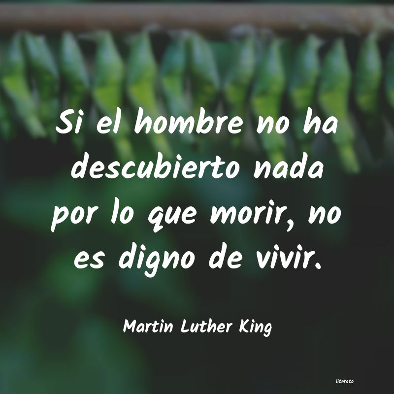 Frases de Martin Luther King