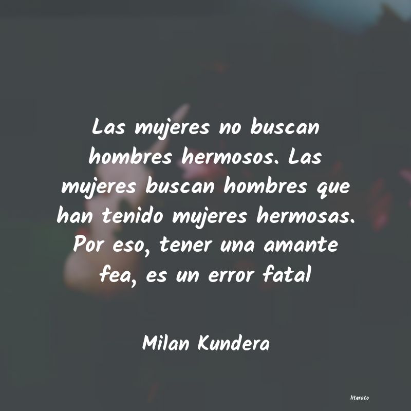 frases de Milan Kundera