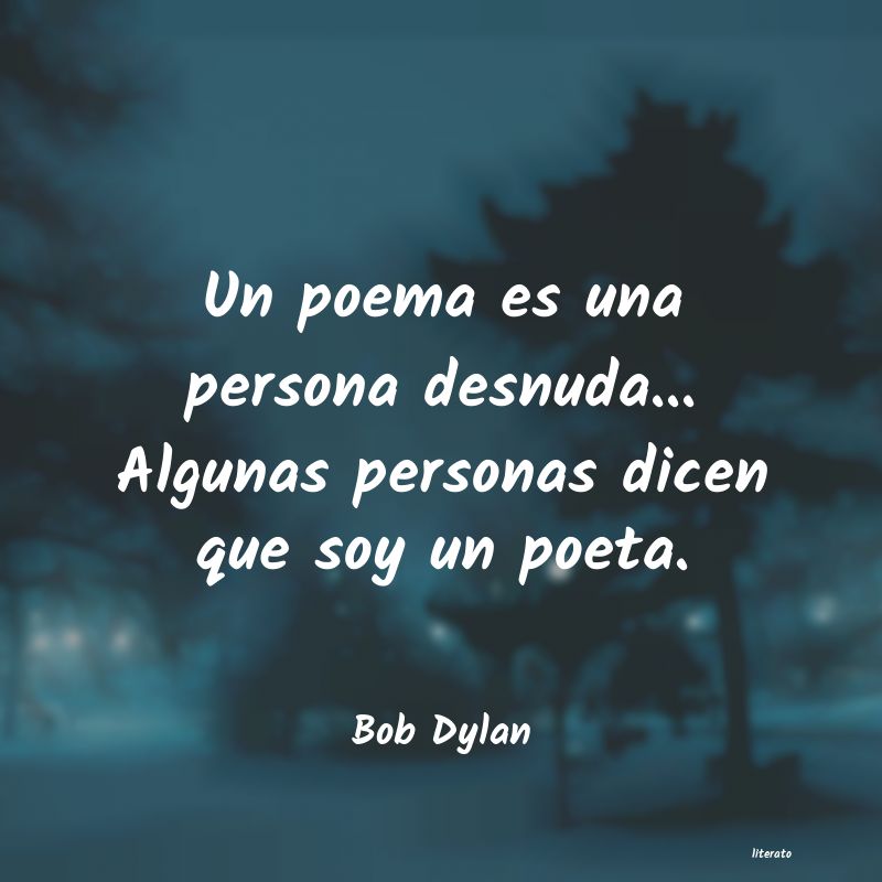 Frases de Bob Dylan