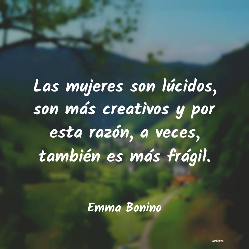 frases de Emma Bonino