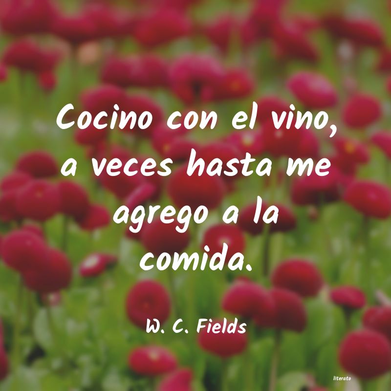 frases de W. C. Fields
