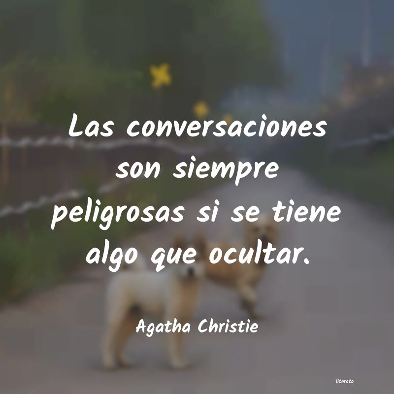 frases de Agatha Christie