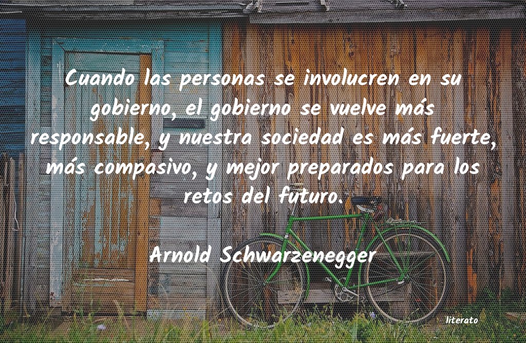 frases de Arnold Schwarzenegger