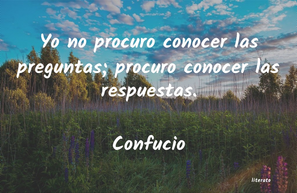 Frases de Confucio