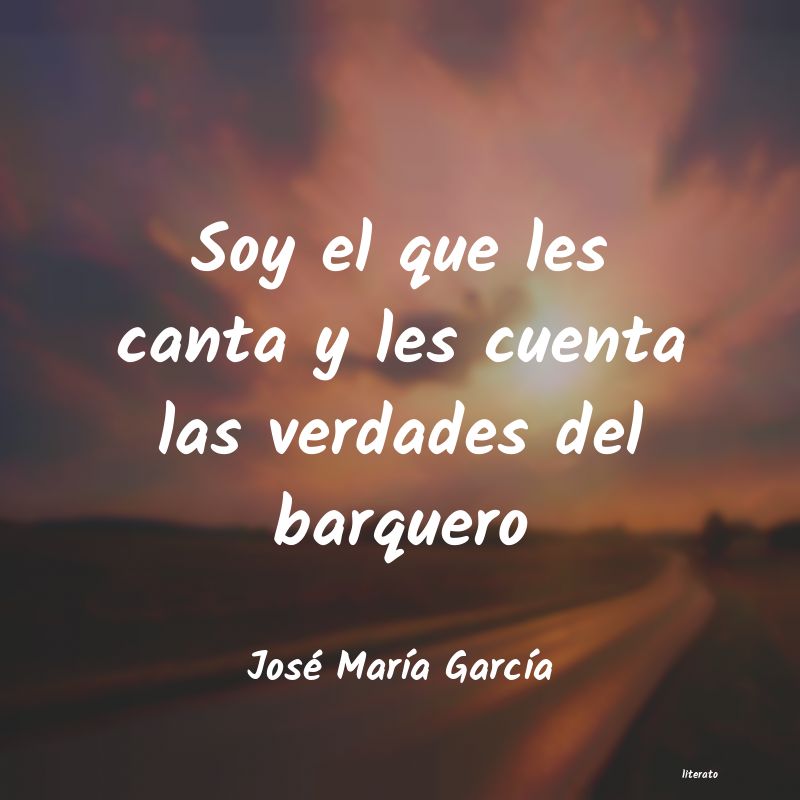 Frases de José María García