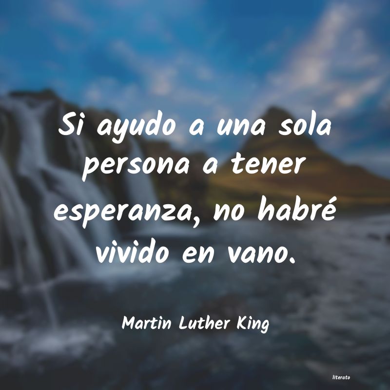 Frases de Martin Luther King