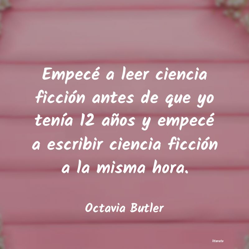 frases de Octavia Butler