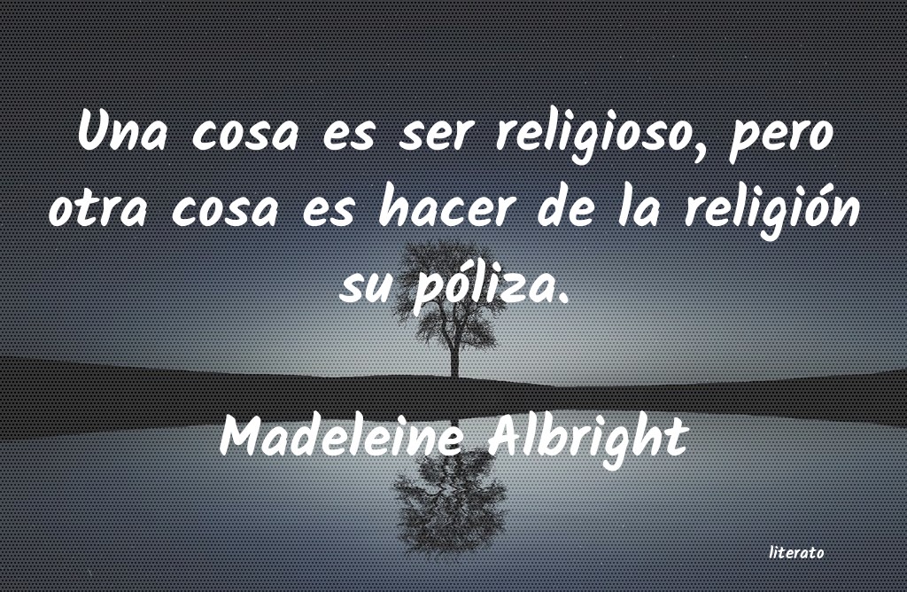 Frases de Madeleine Albright