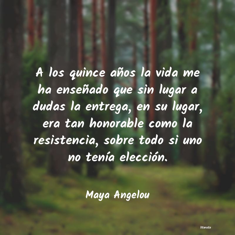 frases de Maya Angelou