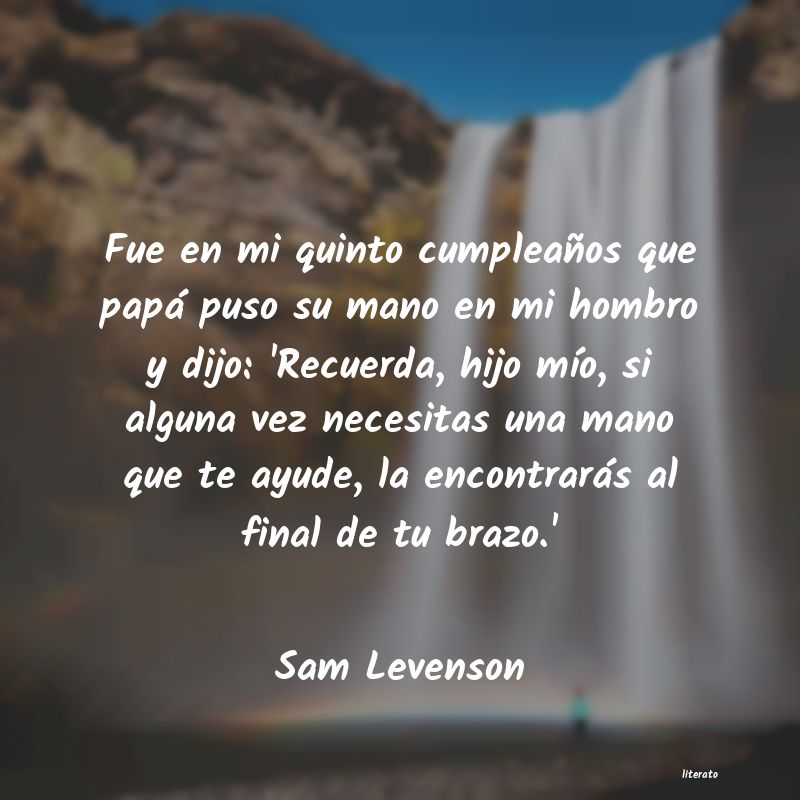 frases de Sam Levenson