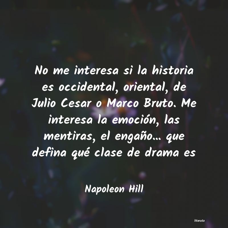 Frases de Napoleon Hill