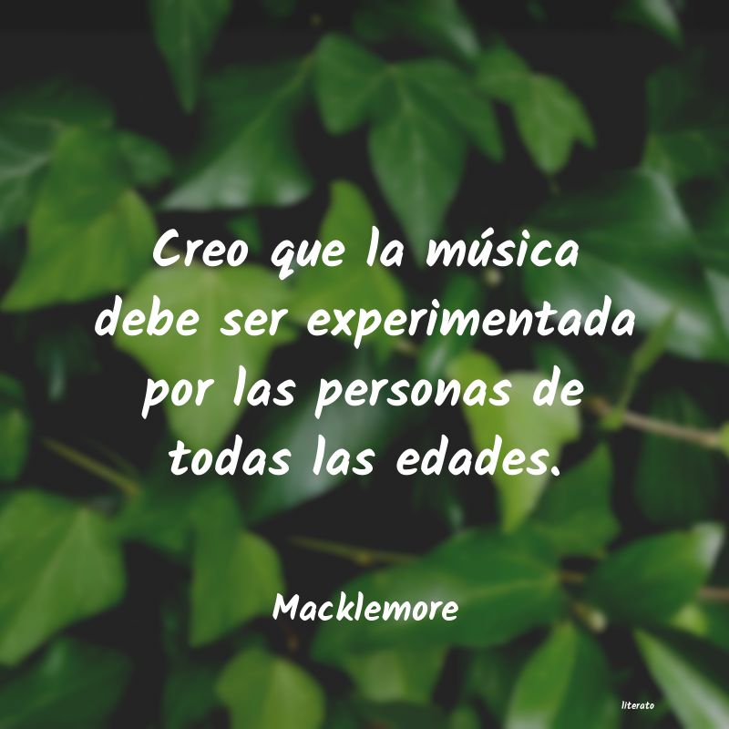 frases de Macklemore