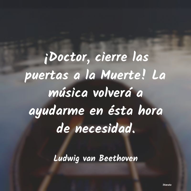 frases de Ludwig van Beethoven