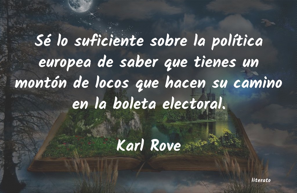 frases de Karl Rove