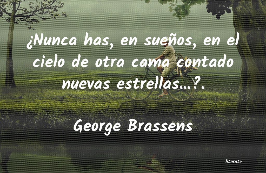 frases de George Brassens