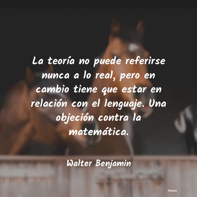 Frases de Walter Benjamin