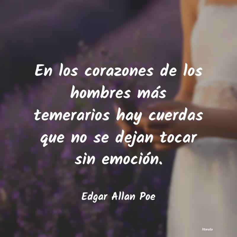 Frases de Edgar Allan Poe