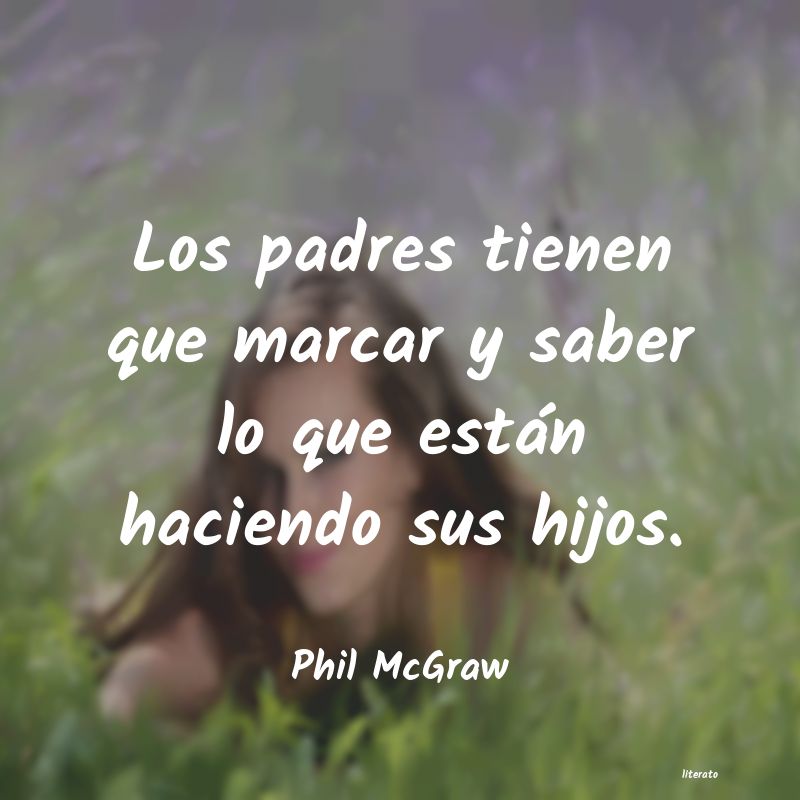 frases de Phil McGraw