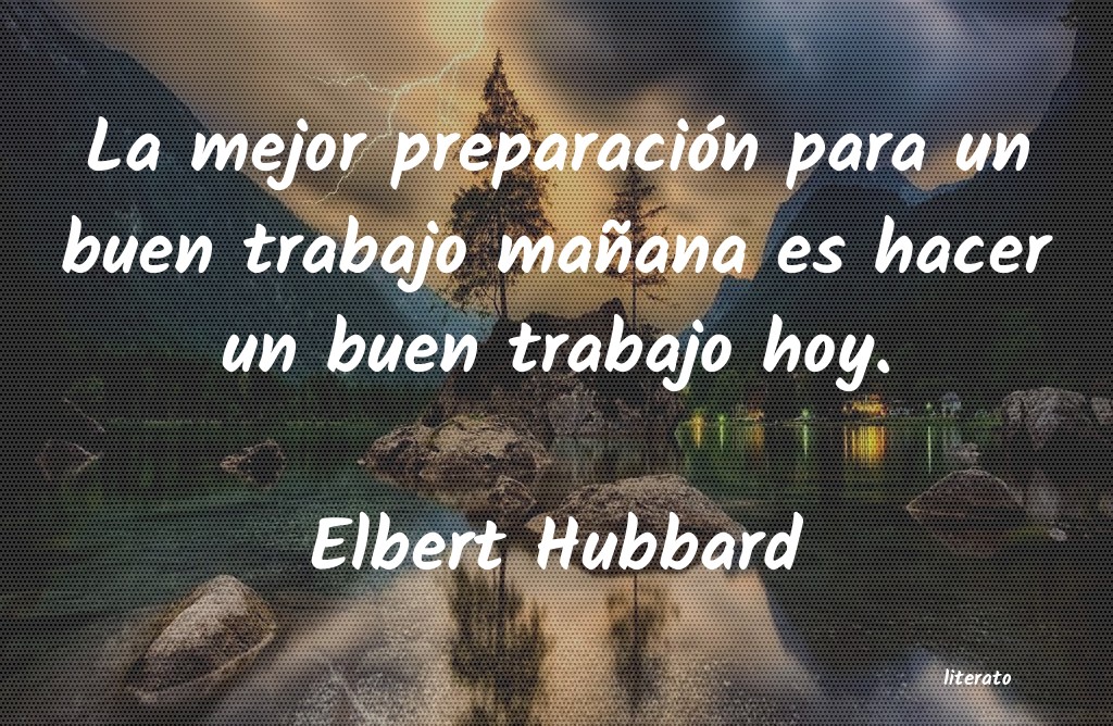 Frases de Elbert Hubbard