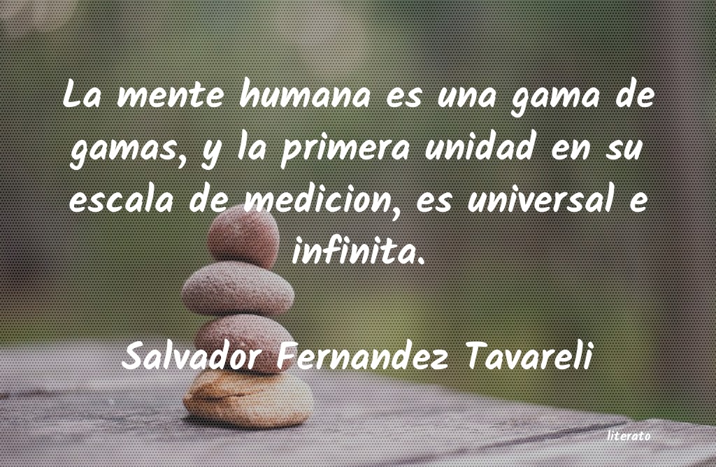 Frases de Salvador Fernandez Tavareli