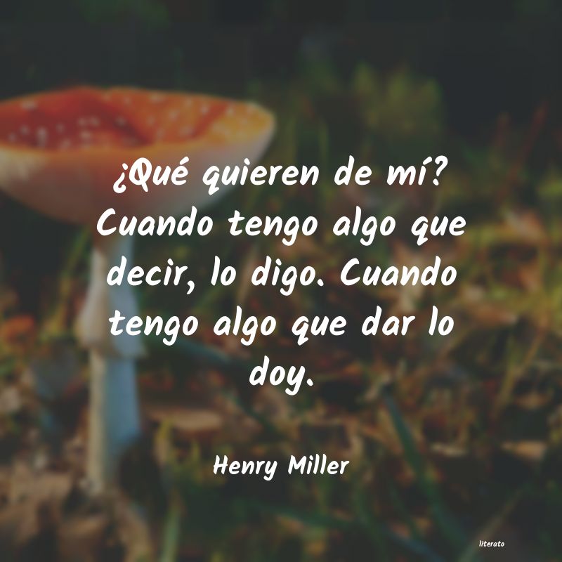 frases de Henry Miller