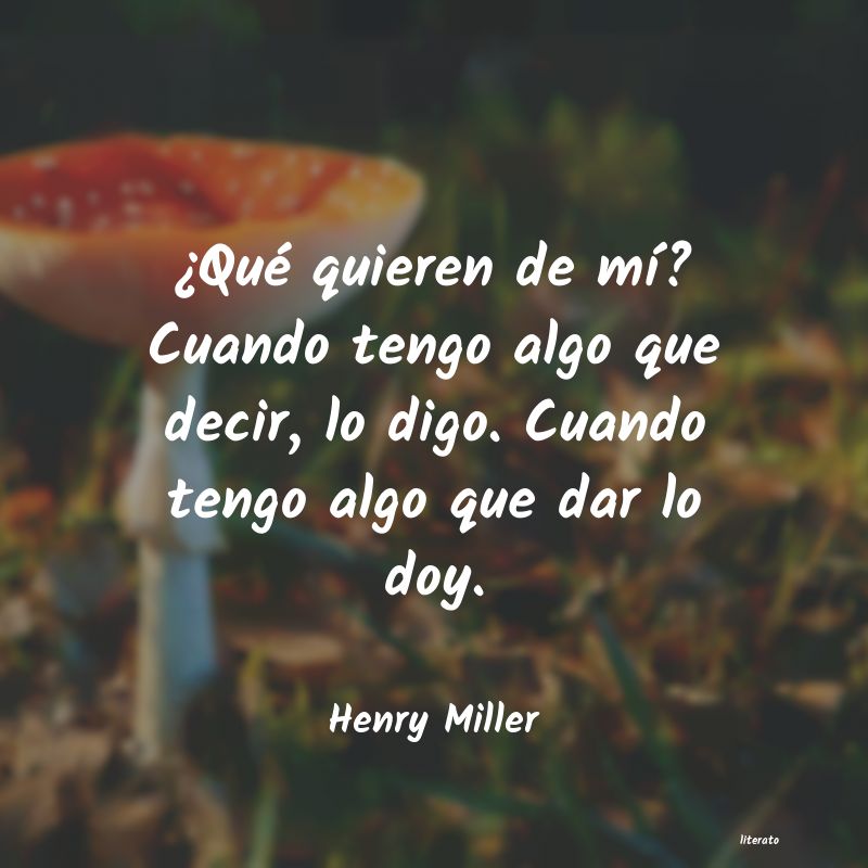 Frases de Henry Miller