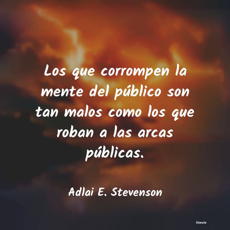 Frases de Adlai E. Stevenson