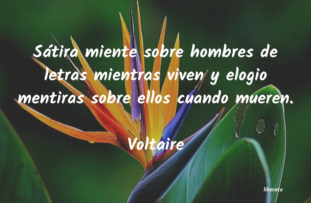frases de Voltaire