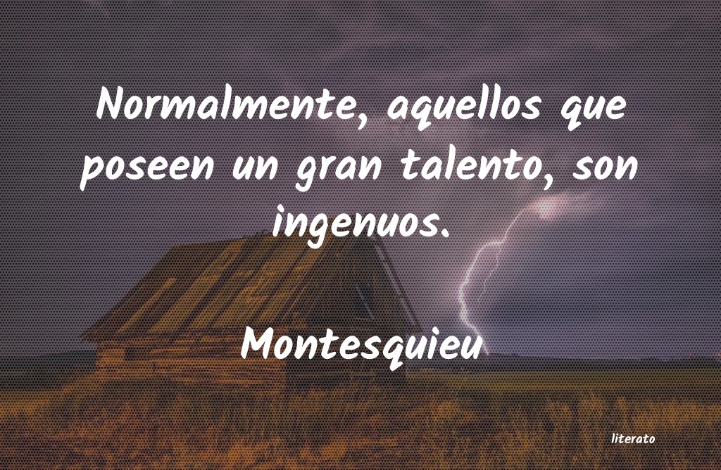 Frases de Montesquieu