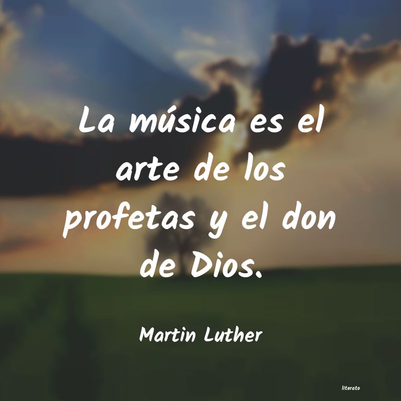 frases de Martin Luther