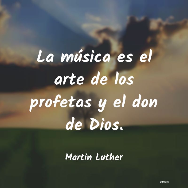 Frases de Martin Luther