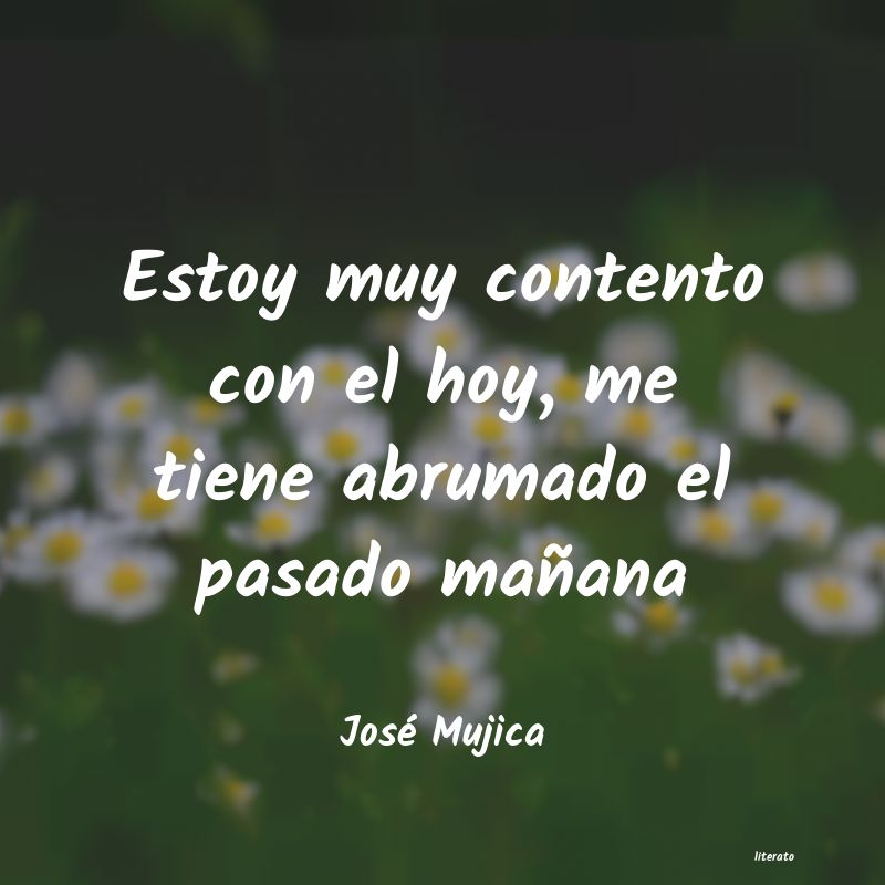 frases de José Mujica