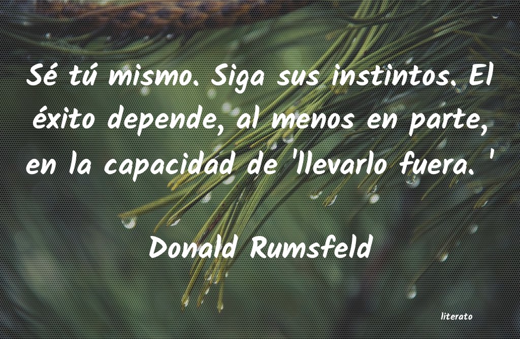 frases de Donald Rumsfeld