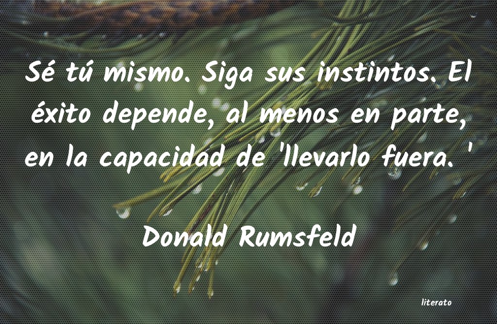 Frases de Donald Rumsfeld