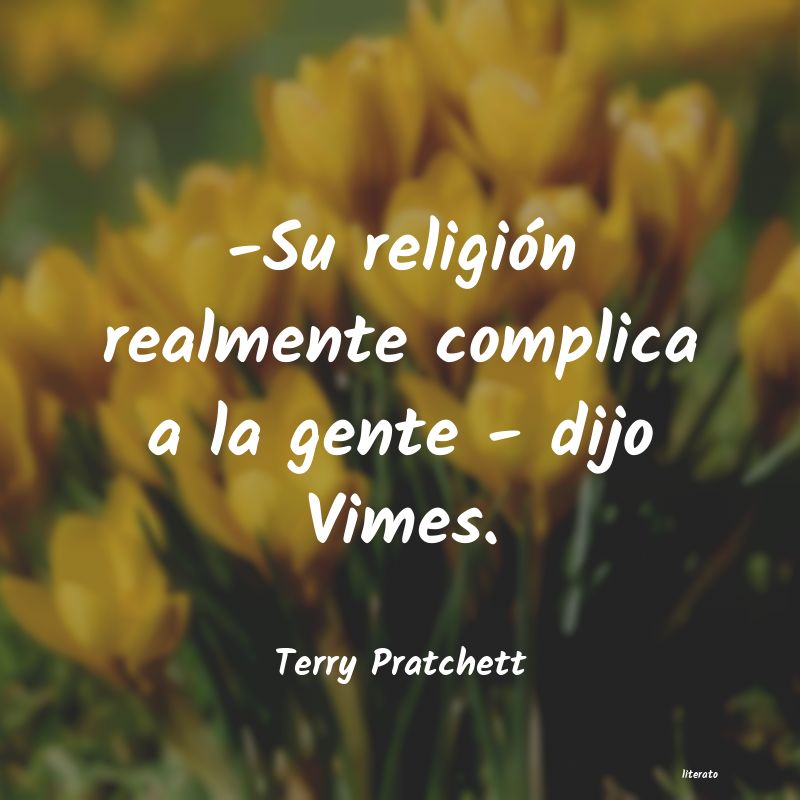 Frases de Terry Pratchett