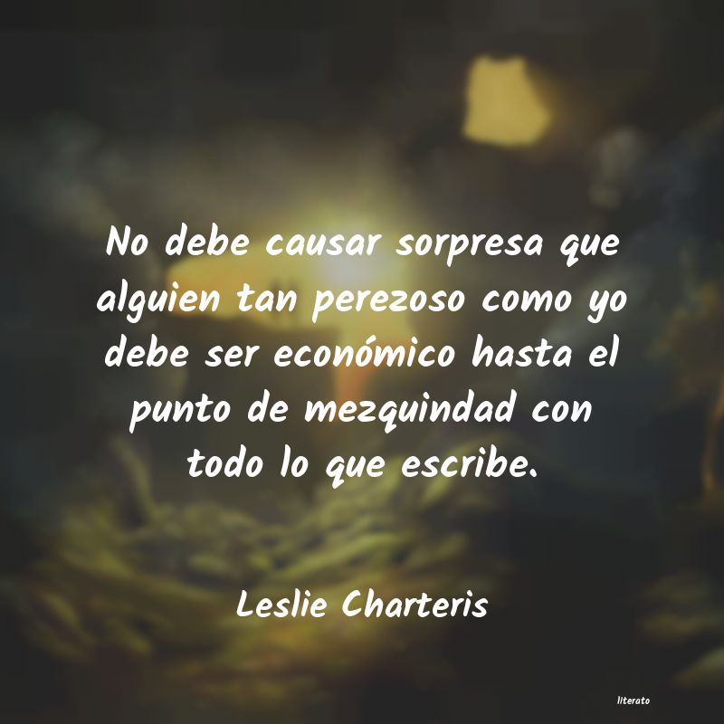 frases de Leslie Charteris