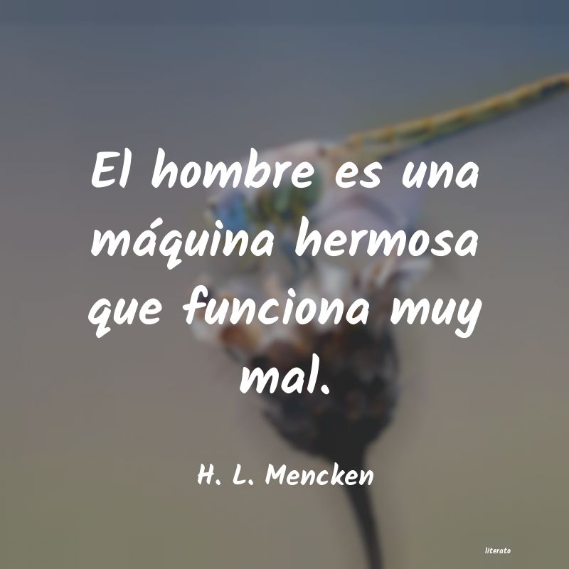 frases de H. L. Mencken